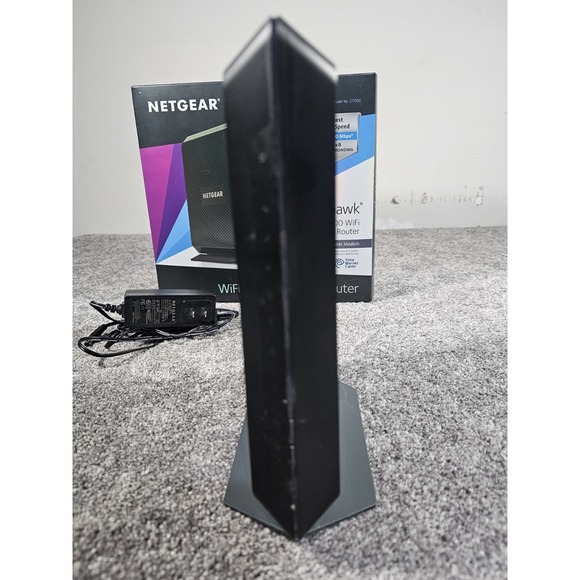 NETGEAR NIGHTHAWK AC1900 WiFi Cable Modem Router Model# C7000 - Tested & Working - Picture 3 of 13